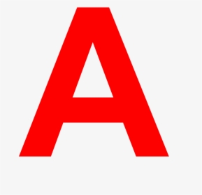 Acosta Red A - Letter A Rood, HD Png Download, Transparent PNG