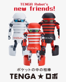 Tenga Robo S New Friends - Robot Tenga, HD Png Download, Transparent PNG