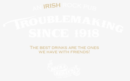 An Irish Rock Pub, Troublemaking Since - Sleeve, HD Png Download, Transparent PNG