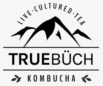 Truebuch 3 - Black - True Buch Kombucha Logo, HD Png Download, Transparent PNG