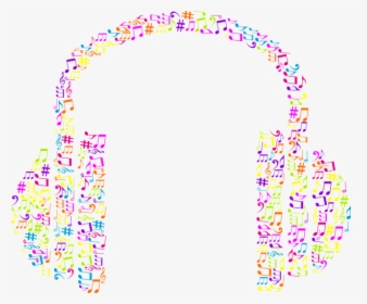 Abstract-2027961 640 - Transparent Background Colorful Music Notes, HD Png Download, Transparent PNG