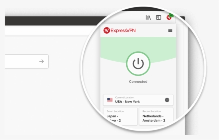 Expressvpn Browser Extension In Google Chrome - Firefox Vpn, HD Png Download, Transparent PNG
