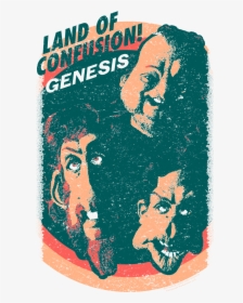 Genesis Land Of Confusion T Shirt, HD Png Download, Transparent PNG