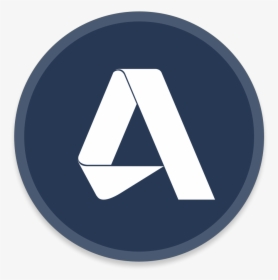 Autodesk 360 Icon - Autocad Icon In Circle Png, Transparent Png, Transparent PNG