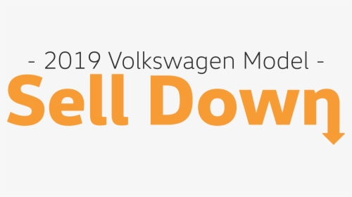2019 Vw Model Sell Down Logo - Circle, HD Png Download, Transparent PNG