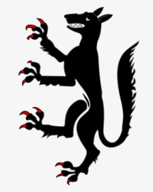 Wolves In Heraldry Jon Snow Coat Of Arms Figura - Jon Snow Personal Coat Of Arms, HD Png Download, Transparent PNG