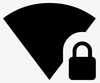 Wifi Lock - Icon, HD Png Download, Transparent PNG
