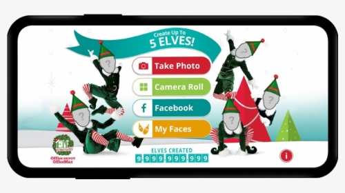 Elf Yourself Create, HD Png Download, Transparent PNG