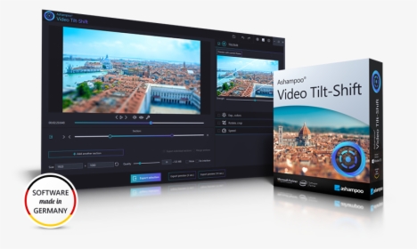 Ashampoo Video Tilt Shift 1.0 1, HD Png Download, Transparent PNG
