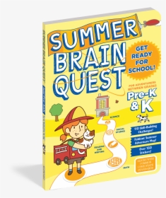 Cover - Summer Brain Quest: Between Grades K & 1, HD Png Download, Transparent PNG