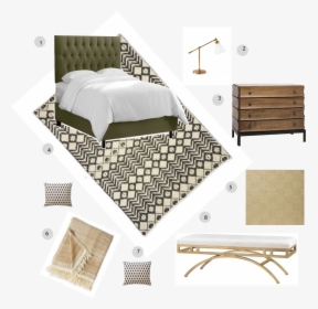Bedroom Design ~ Serena And Lily - Bed Frame, HD Png Download, Transparent PNG