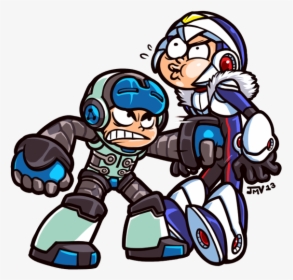 9 Rockman Xover Clip Art Fictional Character - Mighty No 9 Crossover, HD Png Download, Transparent PNG