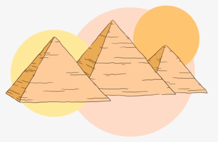Pyramids - Illustration, HD Png Download, Transparent PNG