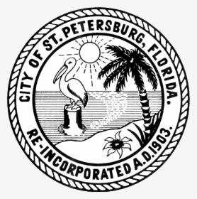 Seal Of St - St Petersburg Fl Logo, HD Png Download, Transparent PNG