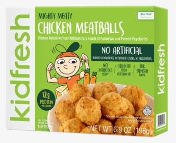 Kidfresh Chicken Meatballs, HD Png Download, Transparent PNG