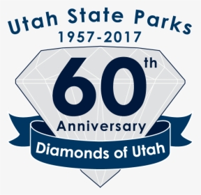 60th Anniversary Diamond Logo, HD Png Download, Transparent PNG