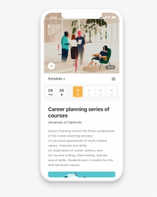 2 - Interface Coursera Mobile App, HD Png Download, Transparent PNG