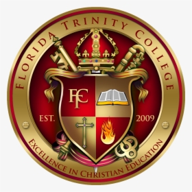 Florida Trinity College - Purple And Gold Church Logo, HD Png Download, Transparent PNG
