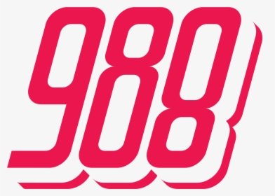 988 Logo - Transparent - 988 Fm, HD Png Download, Transparent PNG