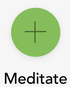 Meditate Icon - Cross, HD Png Download, Transparent PNG