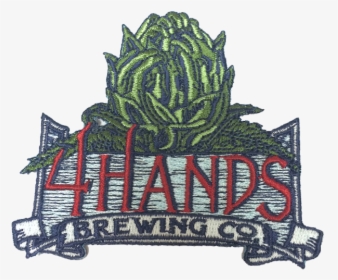 Brewery Patches - 4 Hands Brewery Patch, HD Png Download, Transparent PNG