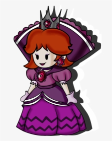 Nintendo Fanon Wiki - Shadow Queen Paper Rosalina, HD Png Download, Transparent PNG