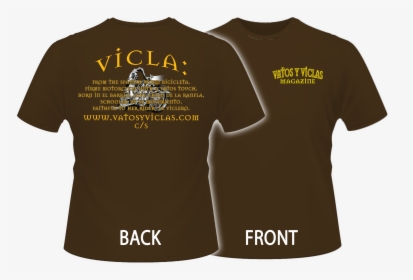 Vicla - Black T Shirt Back, HD Png Download, Transparent PNG