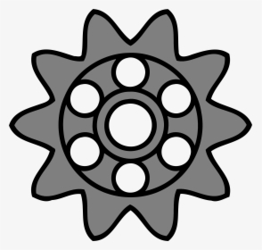 Gear Image Png This Free Icons Png Design Of 10 Tooth - 10 Tooth Gear Png, Transparent Png, Transparent PNG