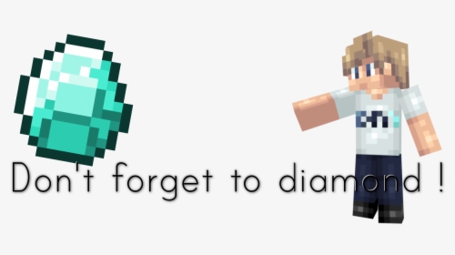 Minecraft Diamond, HD Png Download, Transparent PNG