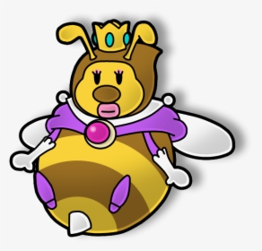 More Like Paper Luigi Sticker Star Diorama By Dioraman - Honey Queen Bee Super Mario Galaxy, HD Png Download, Transparent PNG