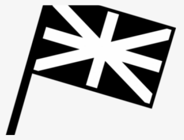 British Flag Clipart Black And White, HD Png Download, Transparent PNG