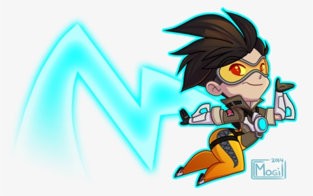 Blizzcon Tracer Art, HD Png Download, Transparent PNG