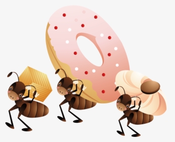 Clip Art African Woman Carrying Food Clipart - Cartoon Images Of Ants, HD Png Download, Transparent PNG