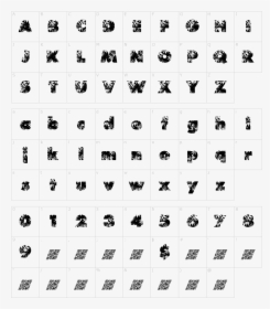 Vintage Square Font, HD Png Download, Transparent PNG