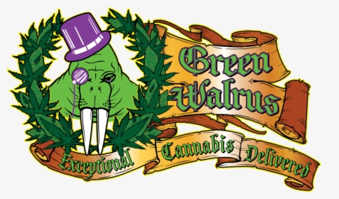 Green Walrus Logo - Illustration, HD Png Download, Transparent PNG