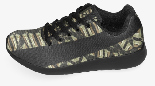 Vertical Stripes Tribal Print Men’s Running Shoes - Hiking Shoe, HD Png Download, Transparent PNG