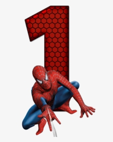 Clipart Number 4 Spiderman, HD Png Download, Transparent PNG