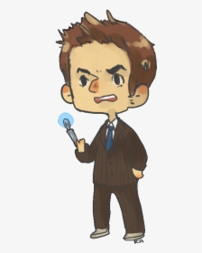 “have A Tiny Transparent Angry 10 For Your Dash - David Tennant Hair Fanart, HD Png Download, Transparent PNG