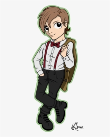 “11th Doctor   i’m Not Running Away From Things, I - Cartoon, HD Png Download, Transparent PNG