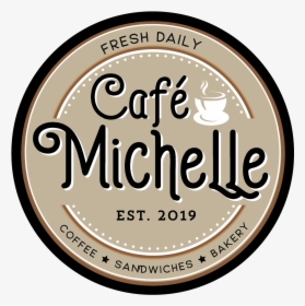 Cafe Michelle Logo - Circle, HD Png Download, Transparent PNG