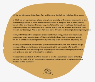 About Us Blurb - Circle, HD Png Download, Transparent PNG