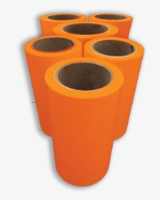 6 Rolls Of Formula 7 Orange Tape - Plastic, HD Png Download, Transparent PNG