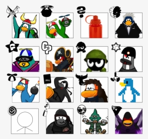 Club Penguin Ninja O Dark, HD Png Download, Transparent PNG