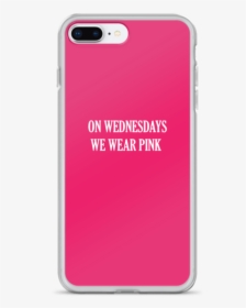 On Wednesday We Wear Pink Iphone Case - Mobile Phone Case, HD Png Download, Transparent PNG