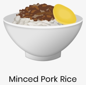 Minced Pork Rice Minced Pork Rice Is A Taiwanese Dish - Ice Cream, HD Png Download, Transparent PNG
