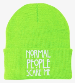 Normal People Scare Me Png, Transparent Png , Png Download - Beanie, Png Download, Transparent PNG