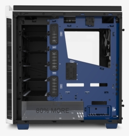 Large 8311d95ee6cd57ab - Nzxt H440 Blue, HD Png Download, Transparent PNG