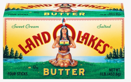 Salted Butter - Land O Lakes Salted Butter, HD Png Download, Transparent PNG