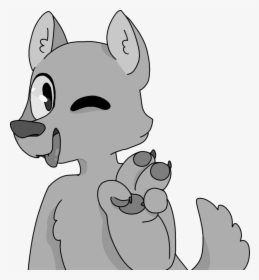 Drawn Furry Coyote - Cute Furry Wolf Base, HD Png Download, Transparent PNG