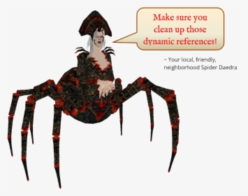 Female Spider Daedra Mod, HD Png Download, Transparent PNG